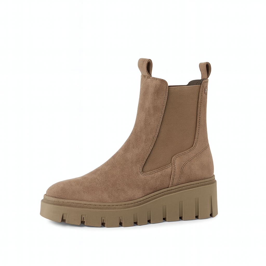 Stivaletto Tamaris taupe chelsea