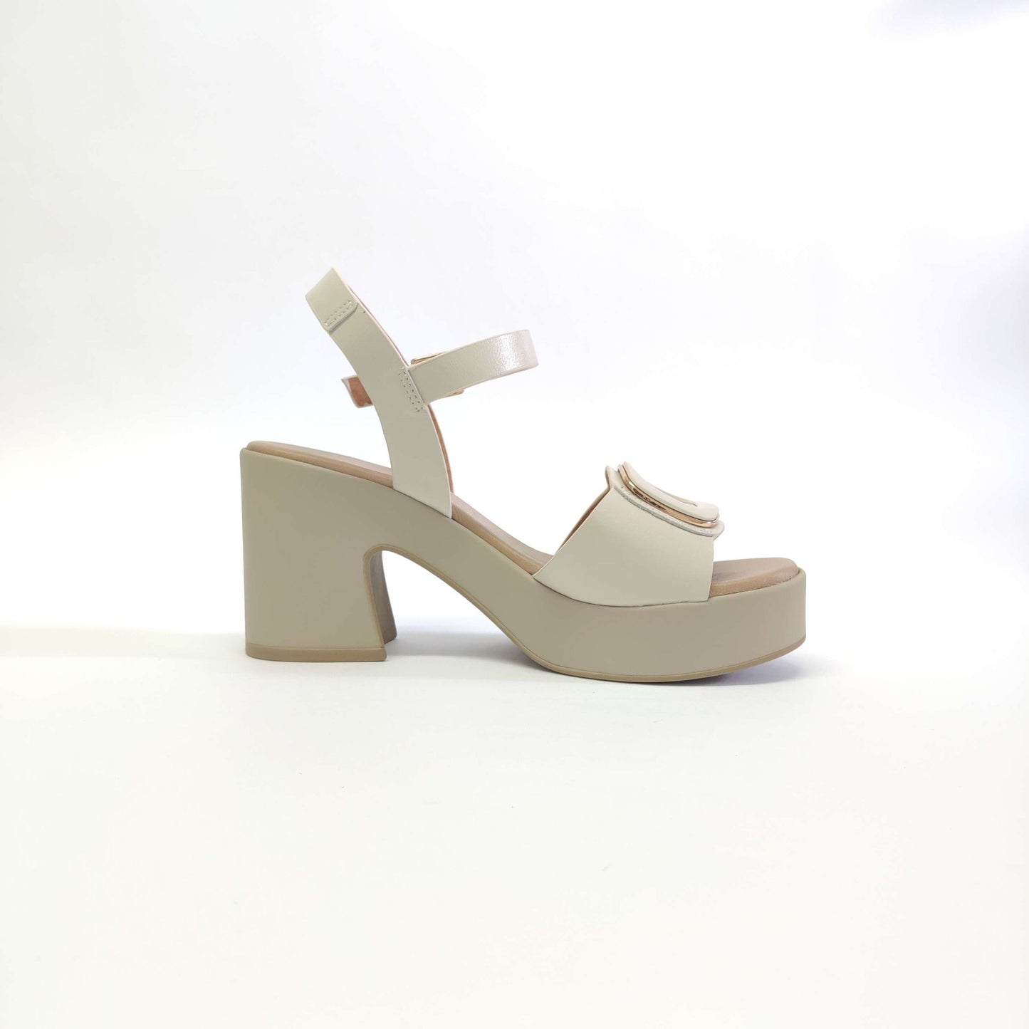 Sandalo Repo in pelle con plateau
