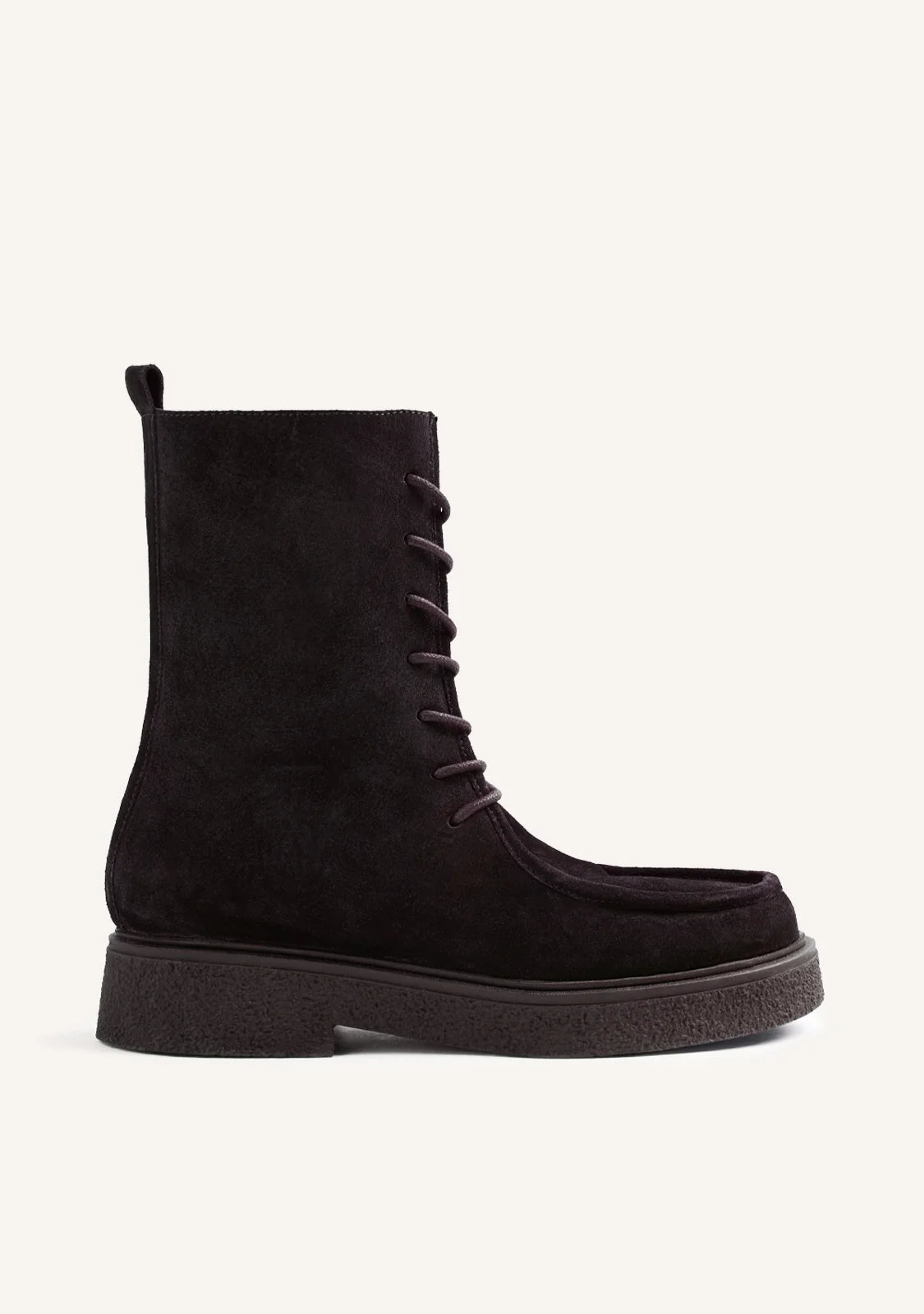 Anfibio in camoscio brown
