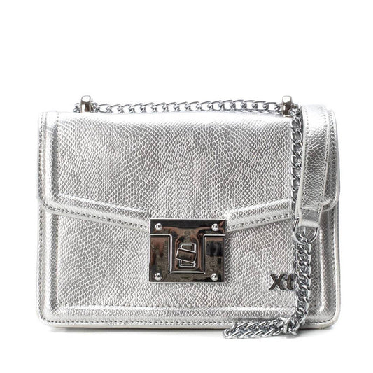 Borsa rigida a tracolla - Argento