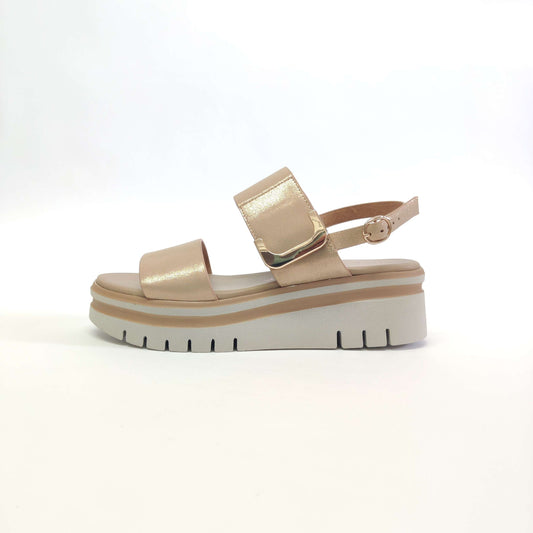 Sandalo Repo con doppia fascia e velcro