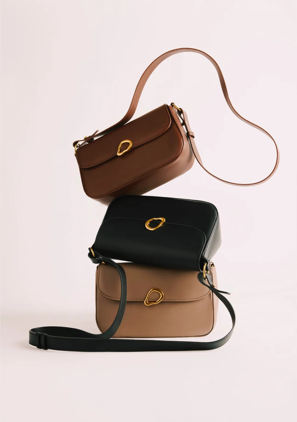 Borsa tracolla taupe