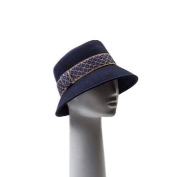 Cappello bucket blu - Bissoli